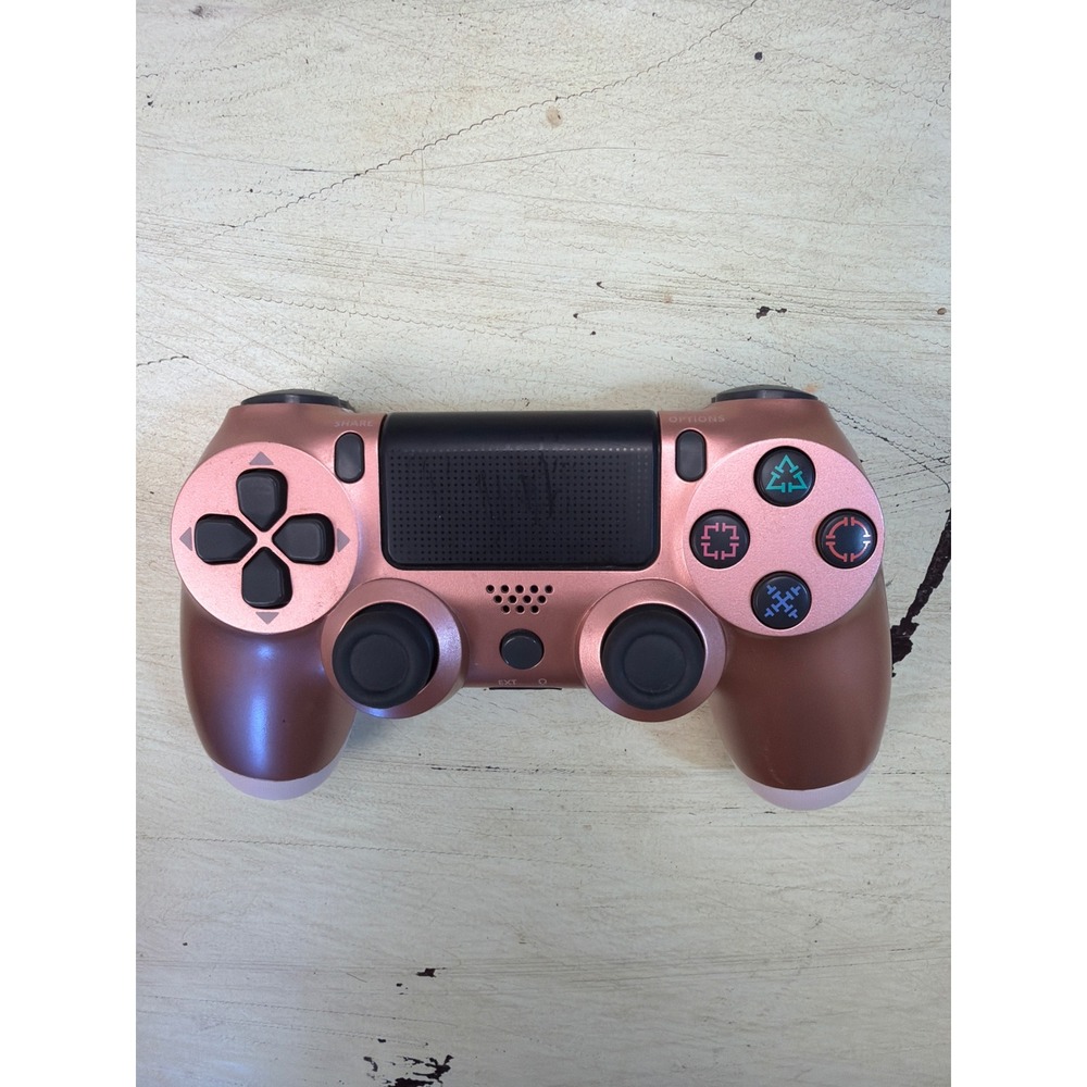 Sony DualShock 4 Controller PS4 Rose Gold Wireless CUH-ZCT2U Pink Metallic